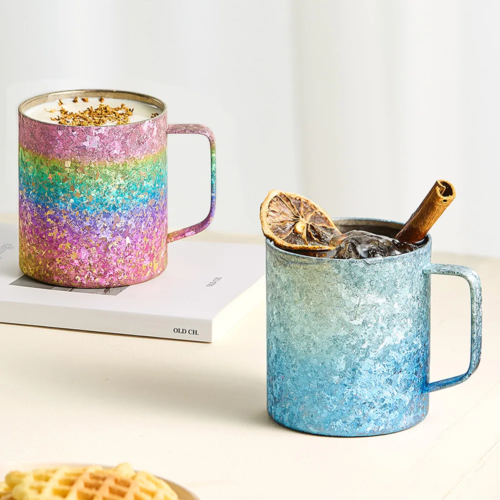 Colored Titanium Cups