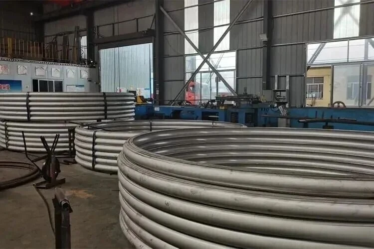 Titanium Coiled Tube Titanium Coiled Tube