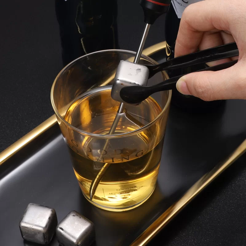 Titanium Ice Cubes: The Drink Accessory That Never Melts Into Your Whisky